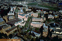Arial view of campus
