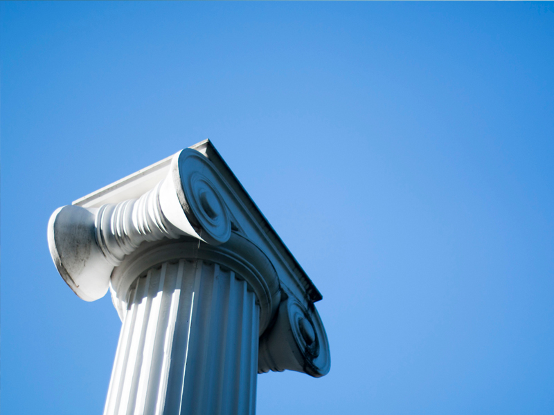 Featured Courses image featuring Top view of a Sylvan Grove pillar