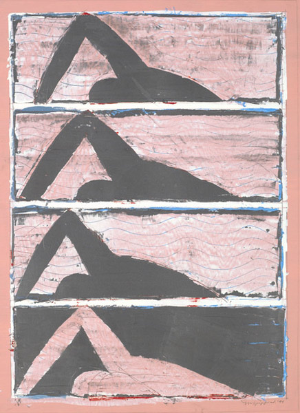 Four Swimmers by Michael Spafford