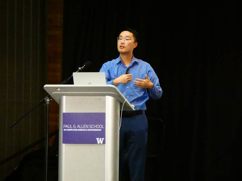 Research Showcase 2024 Keynote Speaker Sheng Wang