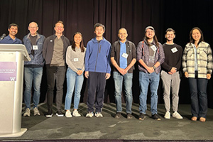 Madrona Prize 2025 group photo on stage at the Research Showcase