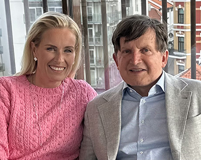 Lisa Simonyi and Charles Simonyi