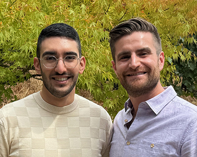Portrait of Armon Dadgar and Joshua Kalla