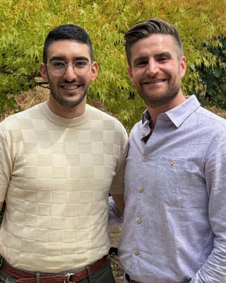 Portrait of Armon Dadgar and Joshua Kalla