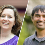 Side-by-side portraits of Magda Balazinska and Shwetak Patel