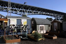 The Nickelsville Northlake tiny house village.