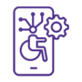 icon-assistive-tech-husky-purple purple accessible technology icon