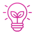 icon-sustainable-tech-pink3 pink sustainable technology icon